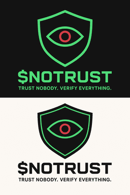 $NOTRUST logo